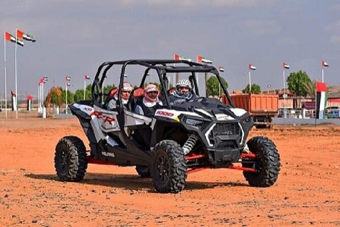 1-Hour Desert Buggy Self-Drive Adventure: Camel Ride & Sandboard - Sandboarding on the high dunes