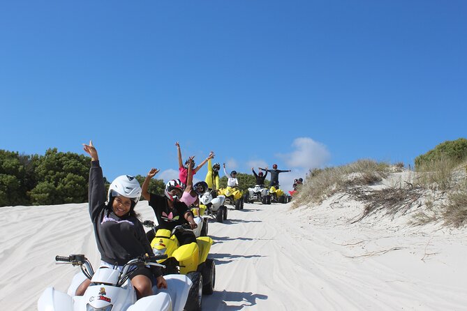 1 Hour Quad Biking with Quadzilla at the Dunes in Atlantis - The photo shoot is more useful than it sounds