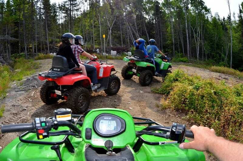 15 min. Tadoussac : Guided ATV tour excursion - Guides who shape the mood