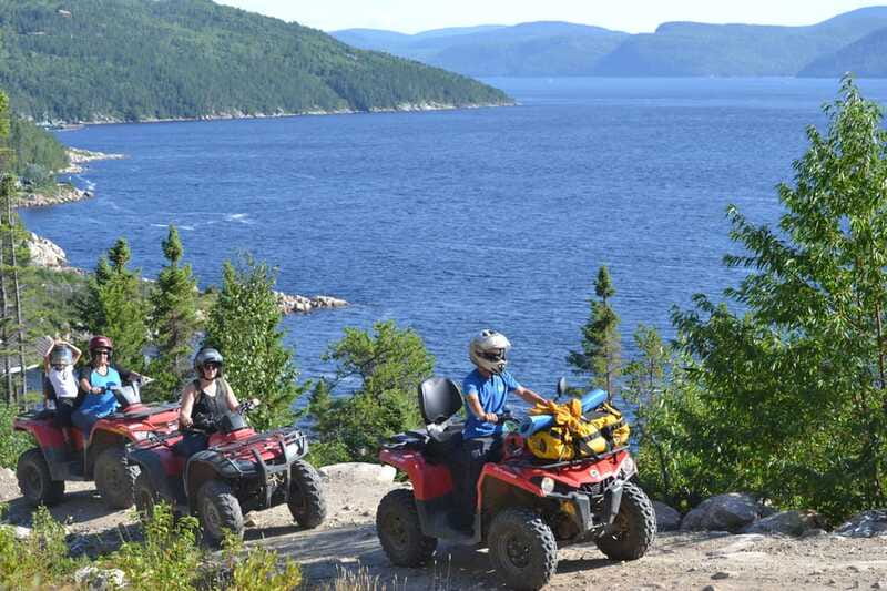 15 min. Tadoussac : Guided ATV tour excursion - Bringing children and choosing the right vehicle