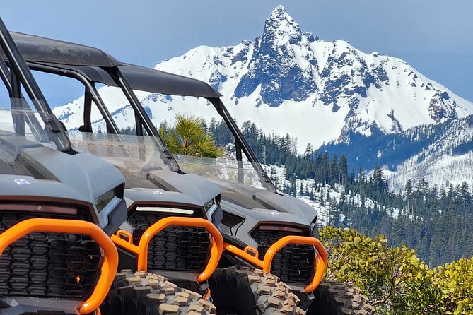 2 Hour High Cascades Scenic ATV Tour in Bend Oregon - Skylight Cave brings an unusual first stop