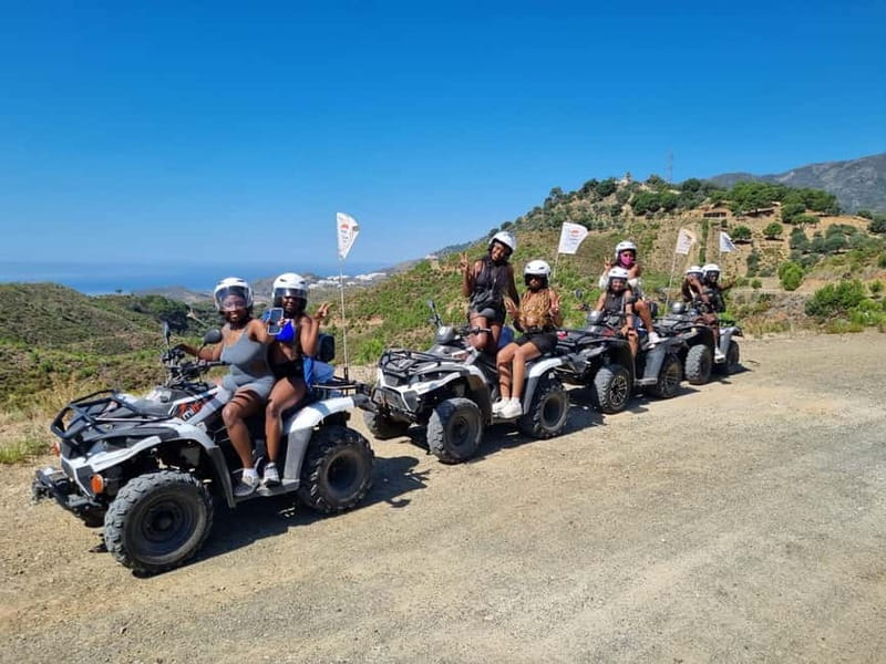 2 hours Quad Tour Marbella - 170€ per Quad up to 2 people - From Marbella streets to Ojén mountain roads