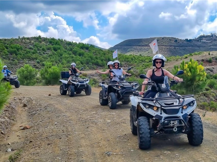 2 hours Quad Tour Marbella - 170€ per Quad up to 2 people - What the two-hour schedule really gives you