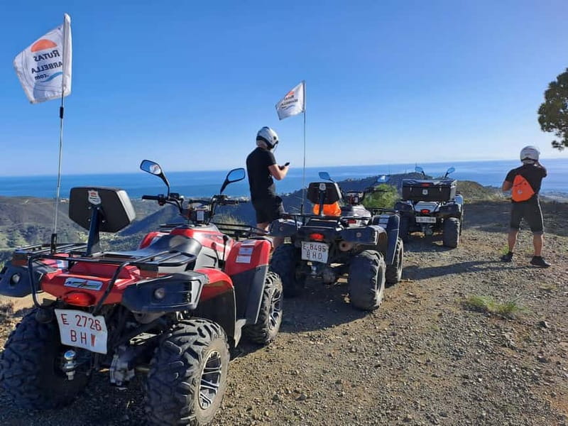 2 hours Quad Tour Marbella - 170€ per Quad up to 2 people - Safety rules and age limits need clarification