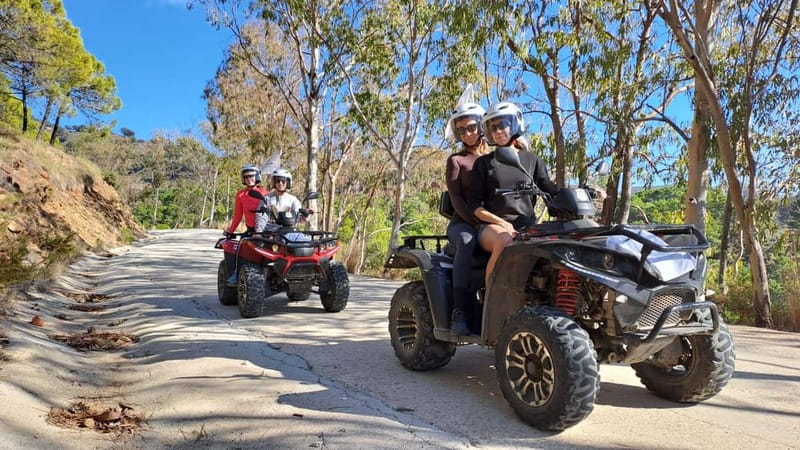 2 hours Quad Tour Marbella - 170€ per Quad up to 2 people - Photos, water, and what to bring