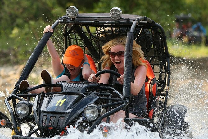 2 in 1 Tour in Antalya Rafting and Buggy Safari Tour with Lunch - Getting ready for the buggy safari