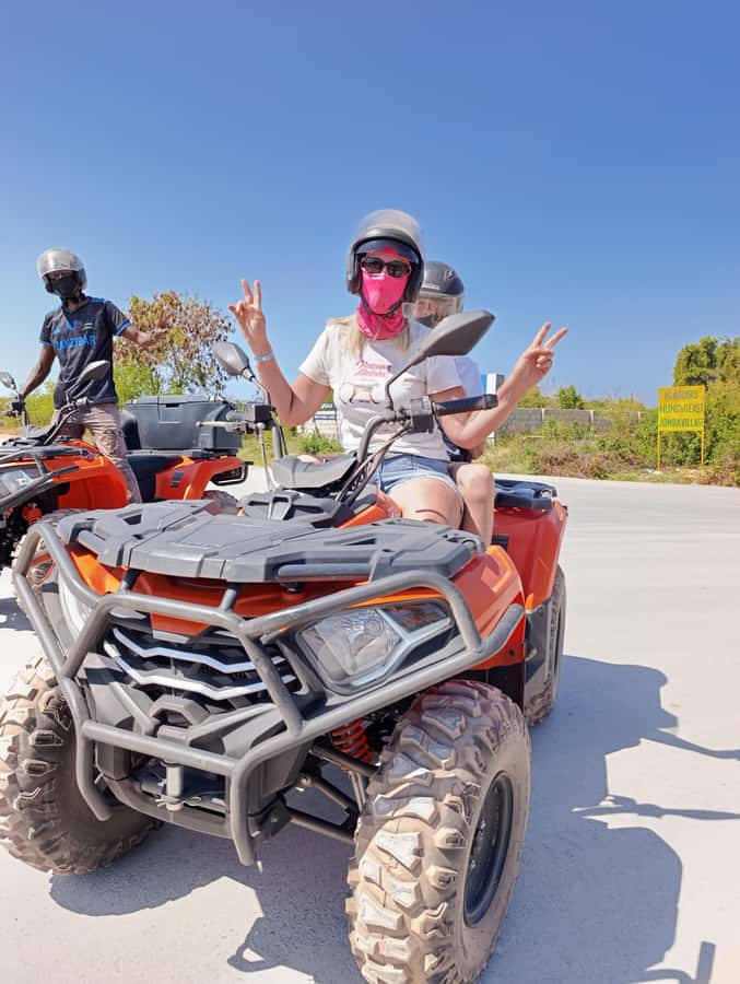 2h-Quad Zanzibar: Explore the heart of zanzibar by Quad - Drone photos without putting down your phone