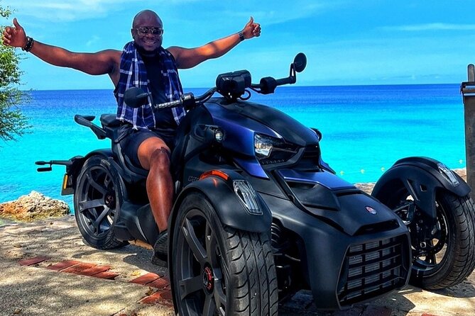 3-Hour ATV Can-Am Adventure Tour in Willemstad, Curaçao - Grote Knip gives you the classic beach view