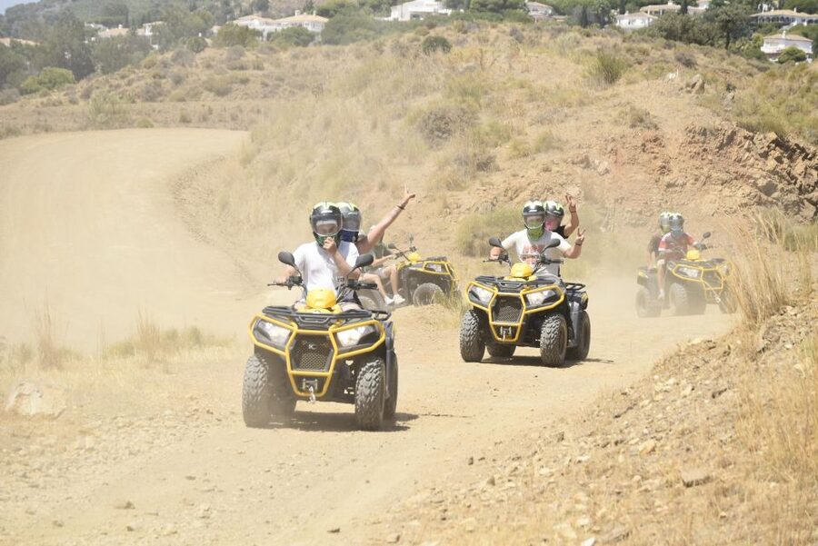 3 hours quad Mijas Tour (Price for quad 1-2 pax) - A stop in whitewashed Mijas