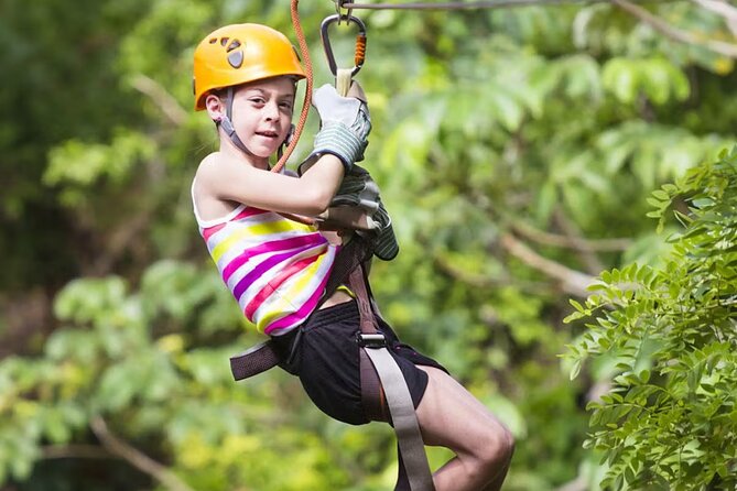 3 in 1 Rafting Buggy Safari and Zipline Adventure in Antalya - Ziplining is quick, but adds variety
