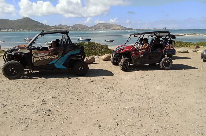 4 Hour Guided UTV Side By Side Tour - Maho Beach and the Island’s Photo Stops