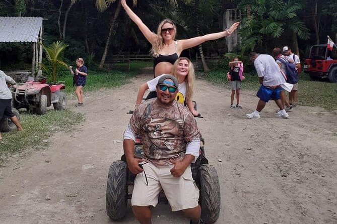 4-Hour Jeep and ATV Tour with Snorkel in Cozumel with Lunch - Mayan Extreme Park and the ATV ride