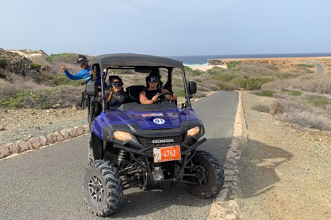 4 seat UTV Rental Adventure - Beaches, ruins, and the other side of Aruba