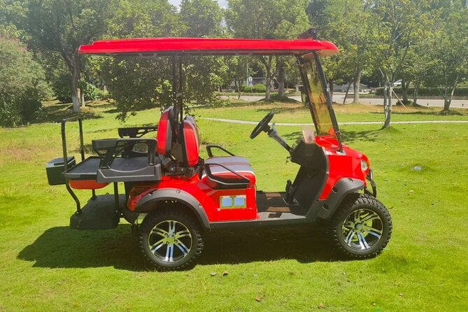 4Seater UTV Golf Cart in Grand Turk - Why the cart works well for Grand Turk