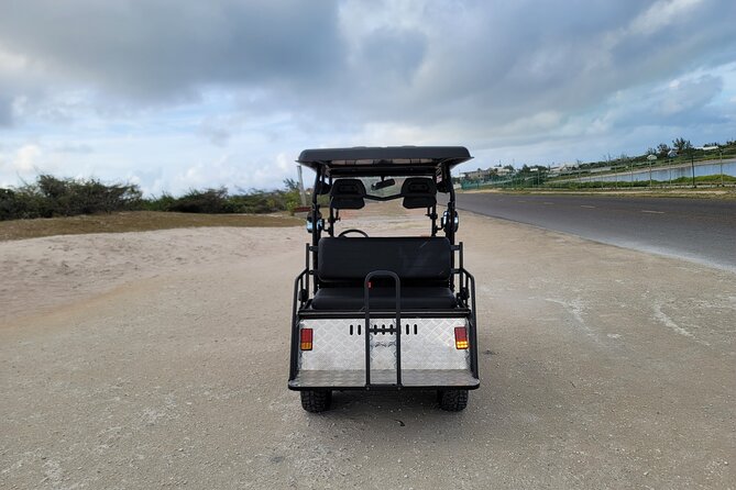4Seater UTV Golf Cart in Grand Turk - The biggest value question: four people or two?