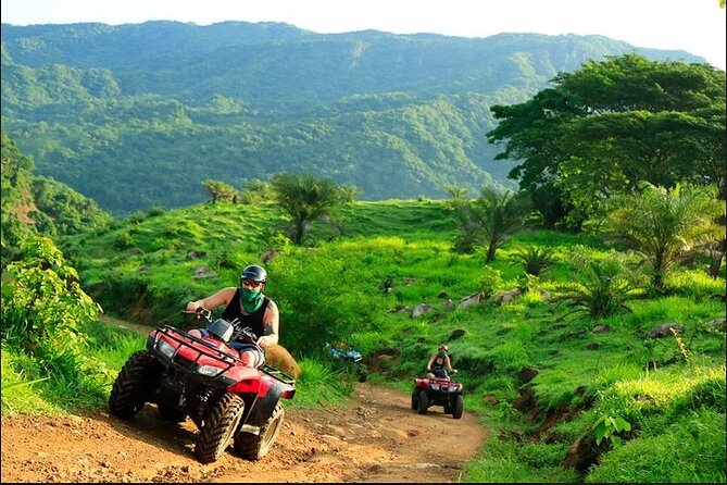 4x4 ATV Experience, Water Cave, Chocolate and Coffee Tasting - Getting started on the 4x4 ATVs