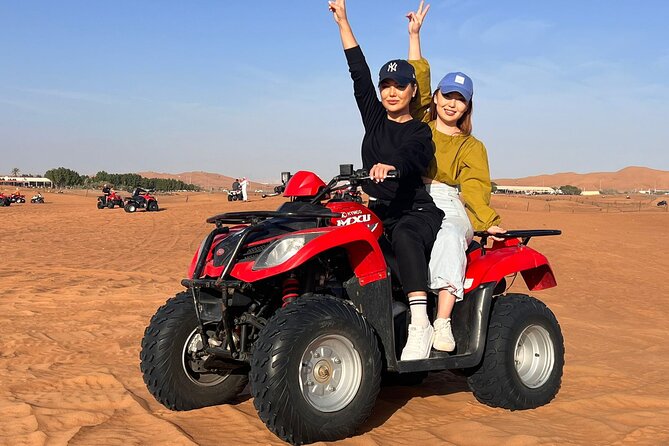 4x4 Self-Drive Quad Bike Safari with Camel Riding - Key points at a glance
