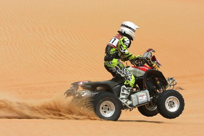 4x4 Self-Drive Quad Bike Safari with Camel Riding - From Dubai hotels to the open desert