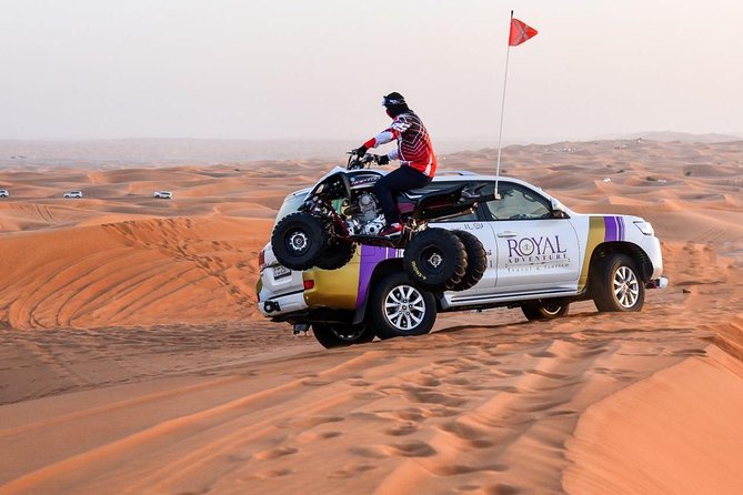 6-Hour Dubai Desert Safari with BBQ Dinner & Quad Biking - Leaving Dubai at 3 p.m. for the desert