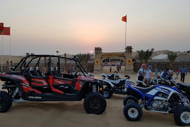 6-Hour Dubai Desert Safari with BBQ Dinner & Quad Biking - BBQ dinner, Arabic coffee, and the evening buffet