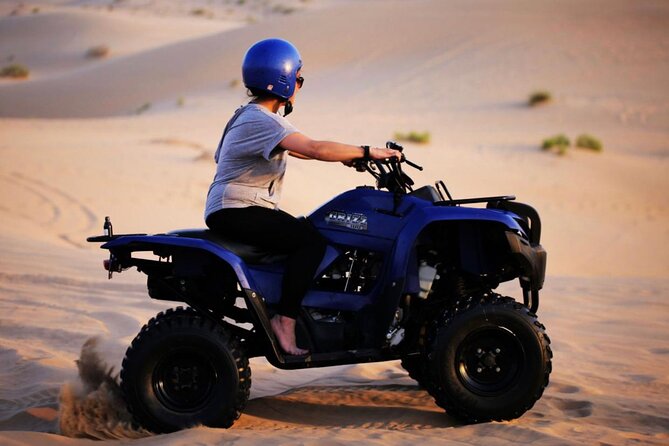 6-Hour Dubai Desert Safari with BBQ Dinner & Quad Biking - Who should book this desert safari
