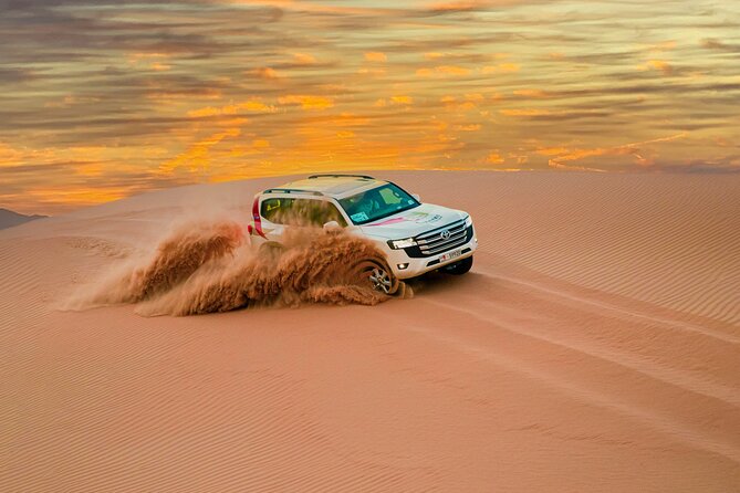 Abu Dhabi Morning Desert Safari: 4x4 Dune Bashing, Camel Ride and Sandboarding - Dune bashing: the real reason to book