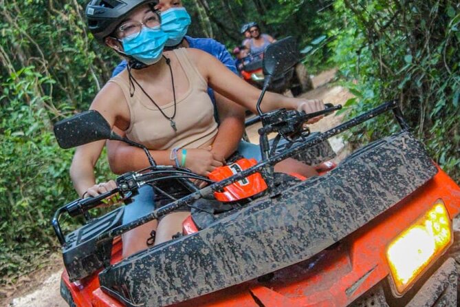 Adrenaline Tour with ATV, Ziplines and Cenote from Cancun - The cenote swim is the quiet reward