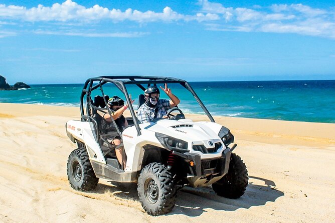 Adventure in Los Cabos Margaritas beach in ATV/UTV desert tour - The tequila tasting and the photo stop