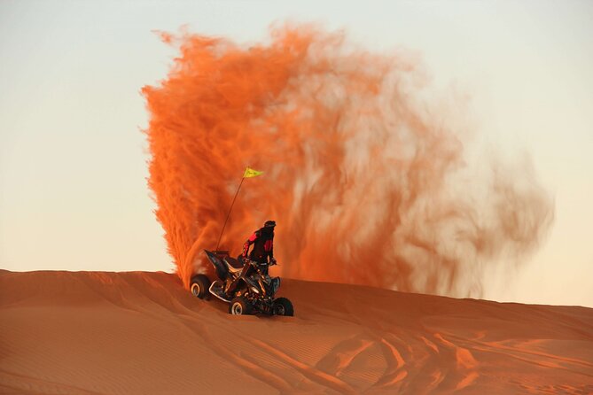 Adventure Quad Bike Safari, Camel Ride & Sandboarding - Leaving Dubai for the Arabian Desert