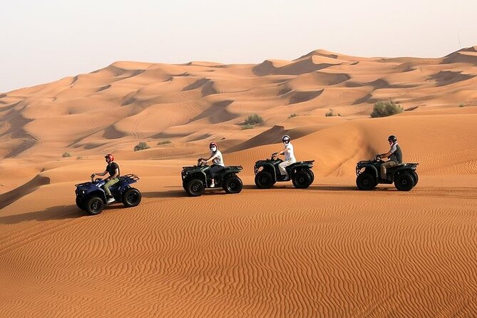 Adventure Quad Bike Safari, Camel Ride & Sandboarding - The advertised 60-minute quad bike ride