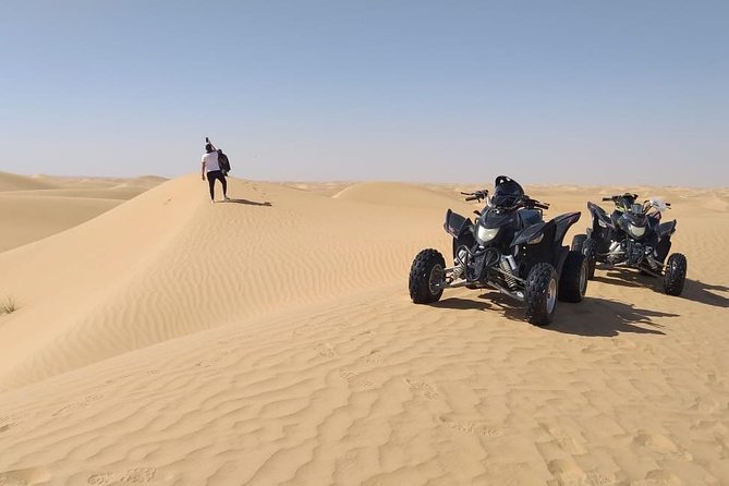 Adventure quad bike tour ( 2 hour private quad biking to deep desert ) - A private guide makes the route more flexible