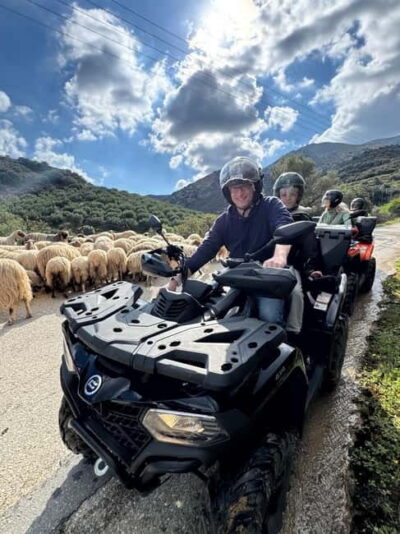 Ag. Pelagia Crete: Quad Safari to explore authentic villages