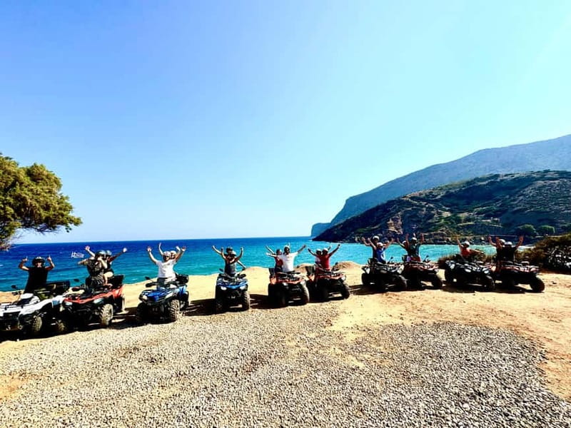 Ag. Pelagia Crete: Quad Safari to explore authentic villages - Walking through the old ghost town
