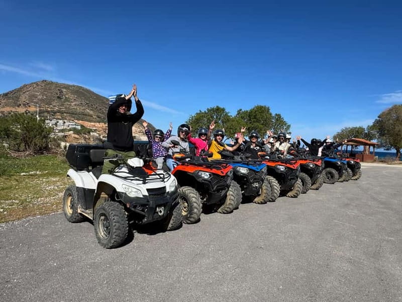 Ag. Pelagia Crete: Quad Safari to explore authentic villages - A sunset option adds atmosphere