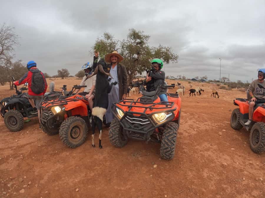 Agadir: Agafay Desert Quad Biking With Goats On The Tree - The return route and the last burst of speed