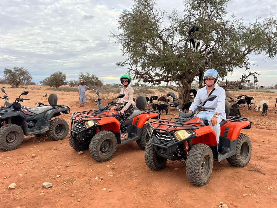 Agadir: ATV Quad Biking and Goats On Argan Trees with Tea - From Agadir to the foothills in about 30 minutes