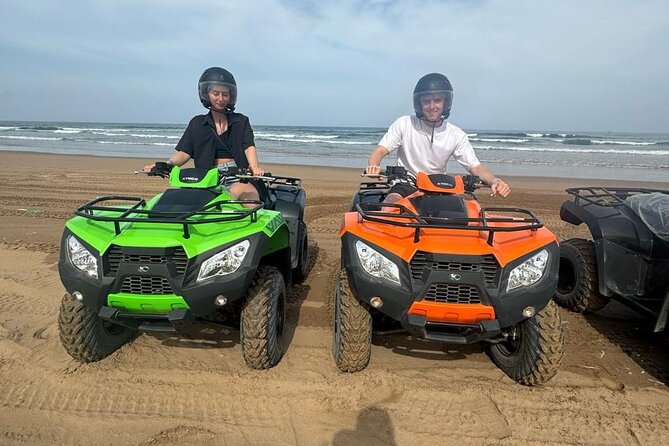 Agadir Quad Bike On The Beach With Optional Desert Sandboarding - How the four-hour schedule may feel