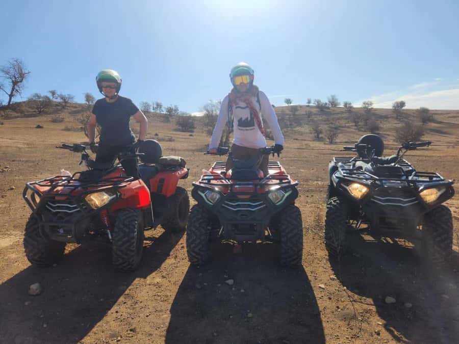 Agadir: Quad Bike Safari Desert With Moroccan Tea - Two hours across dusty desert tracks