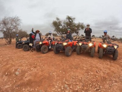 Agadir: Quad Bike Safari Desert With Moroccan Tea