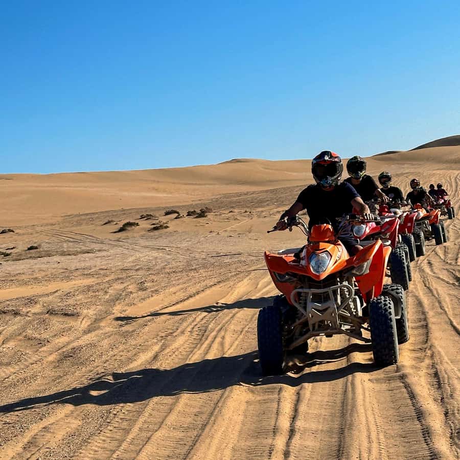 Agadir: Quad Biking Ride Desert Adventure - Safety briefing and practice laps for first-time riders