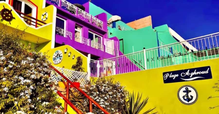 Agadir Sinec Canyon Desert Tour + Optional Sandboarding - Akgroud village and a glimpse of Berber life