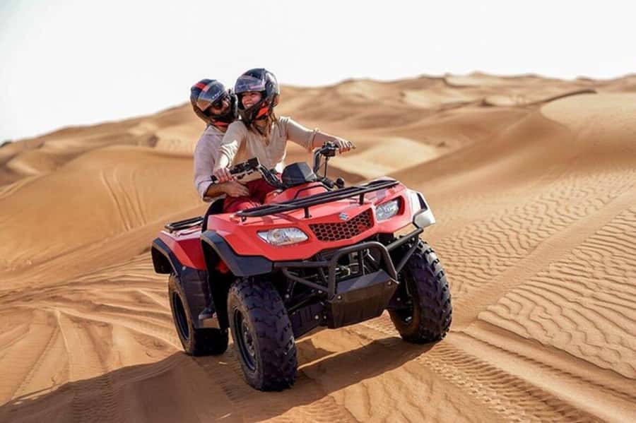 Agadir/Taghazout: Beach Quad Bike & Desert Sandboarding Tour - Sidi Toual Beach and the route into the dunes