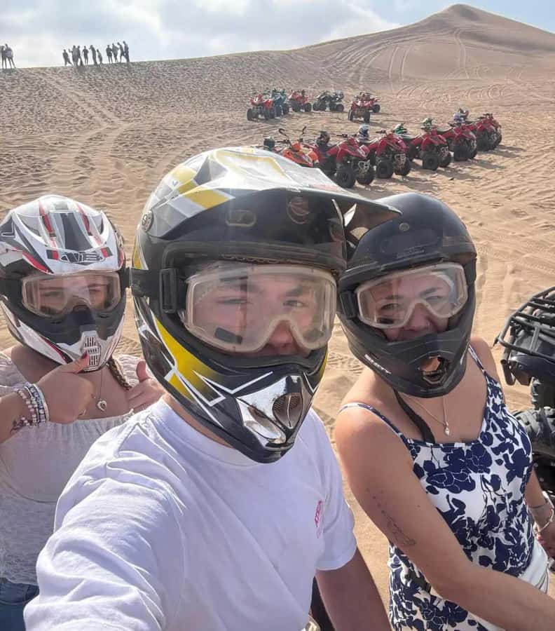 Agadir/Taghazout: Desert & Beach Safari Quad With Transfer - Sandboarding on the dunes