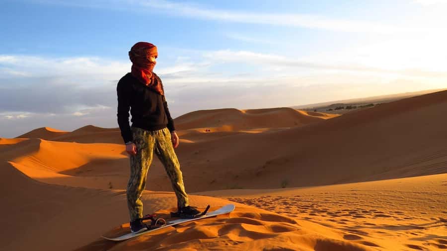 Agadir/Taghazout: Quad Bike and Sandboarding Tour - Safety briefing and gearing up at Sidi Toual Beach