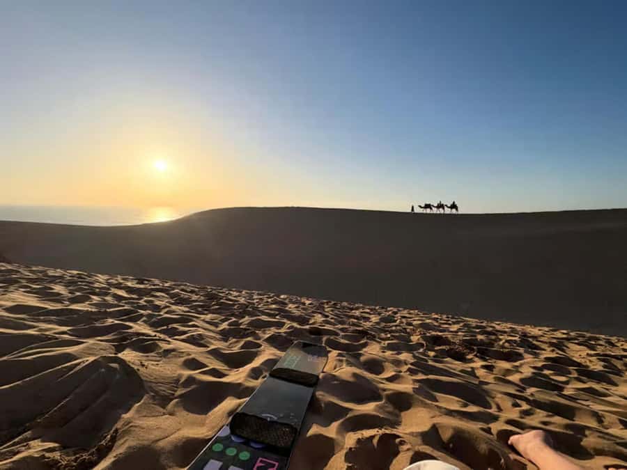 Agadir/Taghazout : Quad Bike & Camel Ride On The Beach - Who will enjoy this most?