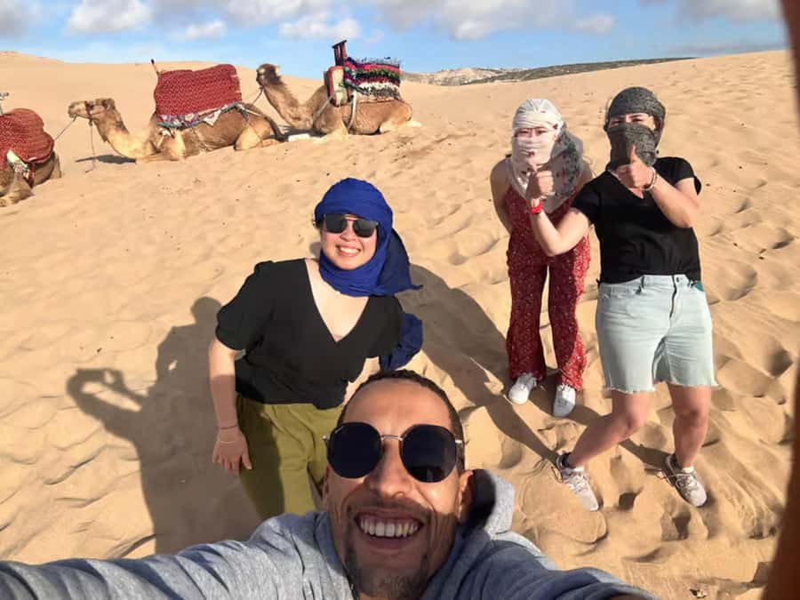 Agadir/Taghazout : Quad Bike & Camel Ride On The Beach - Getting started at the beach ranch