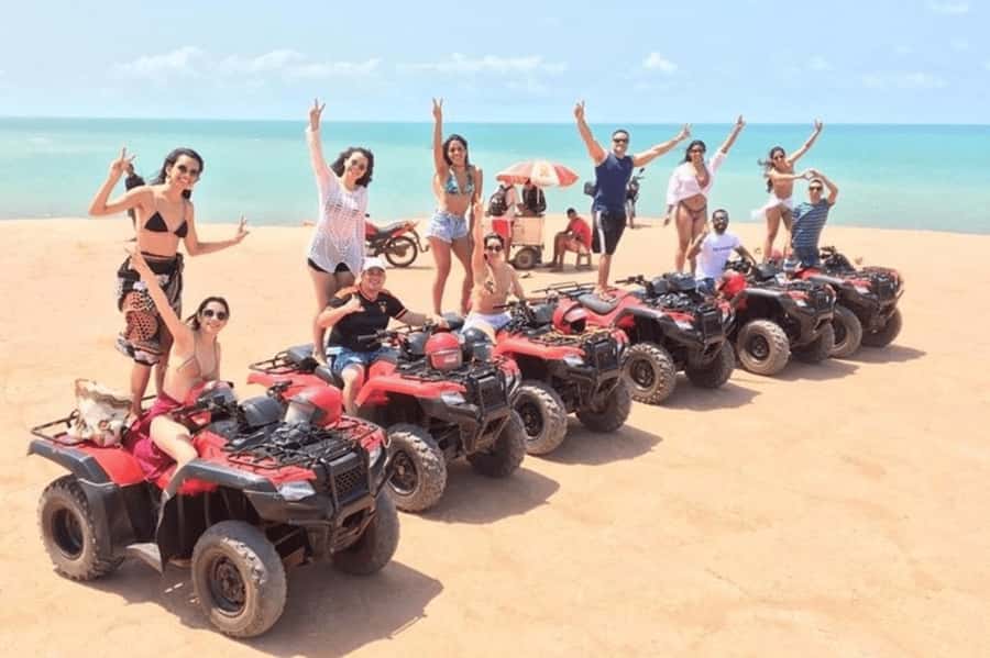 Agadir/Taghazout : Quad Bike Safari Desert - Two hours through dunes, hills, and Berber villages