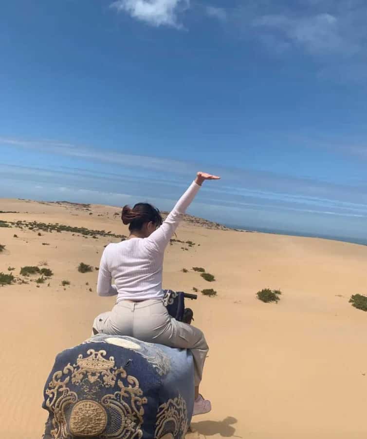 Agadir/ Taghazout: Safari Quad Bike on the Beach & Desert - Riding across the Tifnit dunes