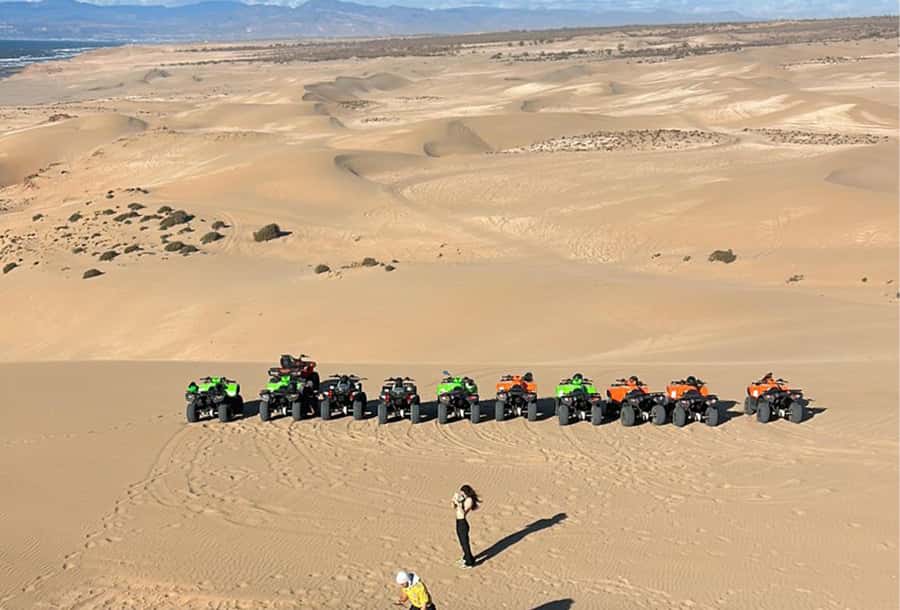 Agadir to Tifnit Desert: Quad Biking Tour with Sandboarding - Moroccan tea beside the ride