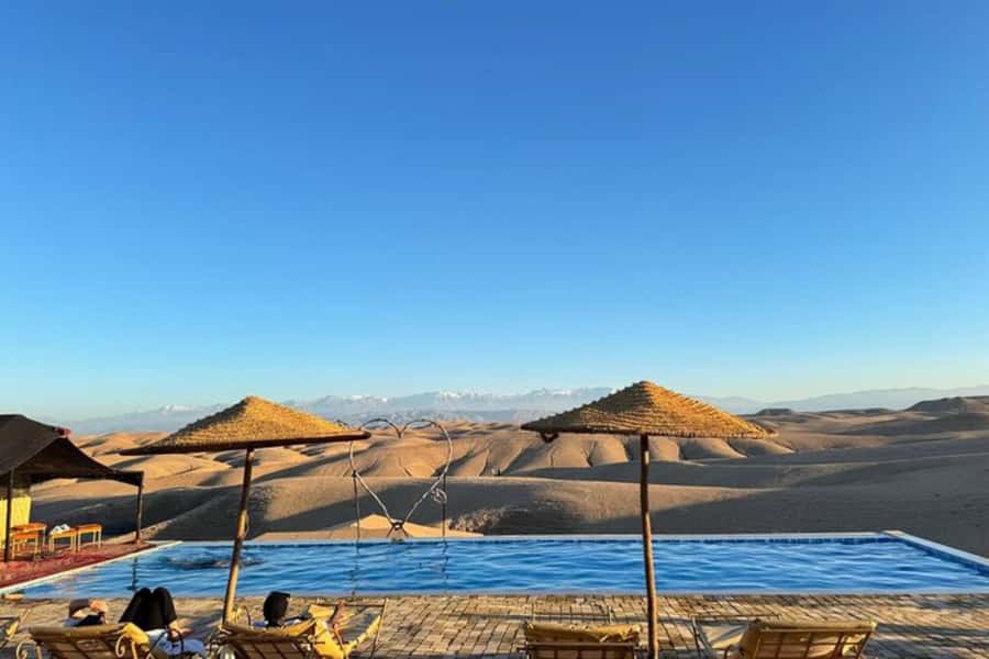 Agafay Desert Day: Quad Bike, Lunch & Swim Adventure - Leaving Marrakech for the Agafay Desert